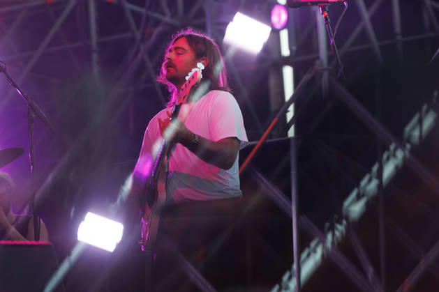 Music Concert - CAAMP - Live in 2026 Matt Vinson, member of the band Caamp, performs on the stage of Rock in Roma on July 07, 2026 at Ippodromo delle Capannelle, Rome, Italy. Rome Ippodromo delle Capannelle Italy Copyright: xEmanuelaxVertollix xLiveMediax LPM_2556013