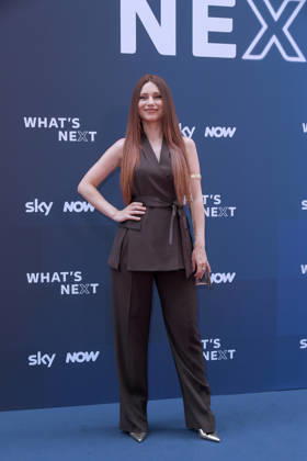 IPA86486342 - Milan, Sky What™s Next Arrivals at the evening event at the Teatro Lirico - Valentina Barbieri  Copyright: xAlbertoxTerenghix xComi Terenghix 86486342