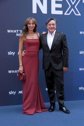 IPA86486409 - Milan, Sky What™s Next arrivals at the evening event at the Teatro Lirico Benedetta Parodi, Fabio Caressa  Copyright: xAlbertoxTerenghix xComi Terenghix 86486409