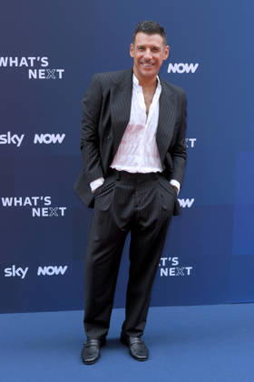 IPA86486219 - Milan, Sky What™s Next - Arrivals at the evening event at the Teatro Lirico - Francesco Gabbani  Copyright: xAlbertoxTerenghix xComi Terenghix 86486219