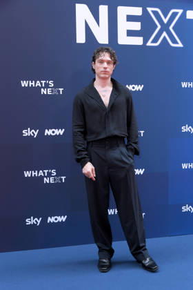 IPA86486228 - Milan, Sky What™s Next - Arrivals at the evening event at the Teatro Lirico - Irama  Copyright: xAlbertoxTerenghix xComi Terenghix 86486228