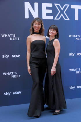 IPA86486268 - Milan, Sky What™s Next arrivals at the evening event at the Teatro Lirico Anna Zhang, Chiara Pavan  Copyright: xAlbertoxTerenghix xComi Terenghix 86486268