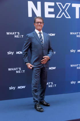 IPA86486284 - Milan, Sky What™s Next - Arrivals at the evening event at the Teatro Lirico - Fabio Capello  Copyright: xAlbertoxTerenghix xComi Terenghix 86486284
