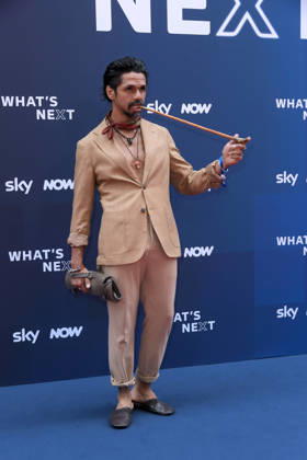 IPA86486400 - Milan, Sky What™s Next arrivals at the evening event at the Teatro Lirico Jean-Michel Sinisterra Munoz  Copyright: xAlbertoxTerenghix xComi Terenghix 86486400