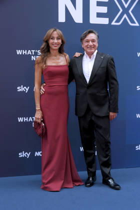 IPA86486408 - Milan, Sky What™s Next arrivals at the evening event at the Teatro Lirico Benedetta Parodi, Fabio Caressa  Copyright: xAlbertoxTerenghix xComi Terenghix 86486408