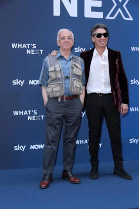 IPA86486519 - Milan, Sky What™s Next arrivals at the evening event at the Teatro Lirico Cochi Ponzoni, Paolo Jannacci  Copyright: xAlbertoxTerenghix xComi Terenghix 86486519