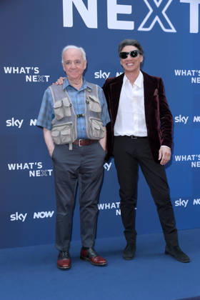 IPA86486527 - Milan, Sky What™s Next arrivals at the evening event at the Teatro Lirico Cochi Ponzoni, Paolo Jannacci  Copyright: xAlbertoxTerenghix xComi Terenghix 86486527