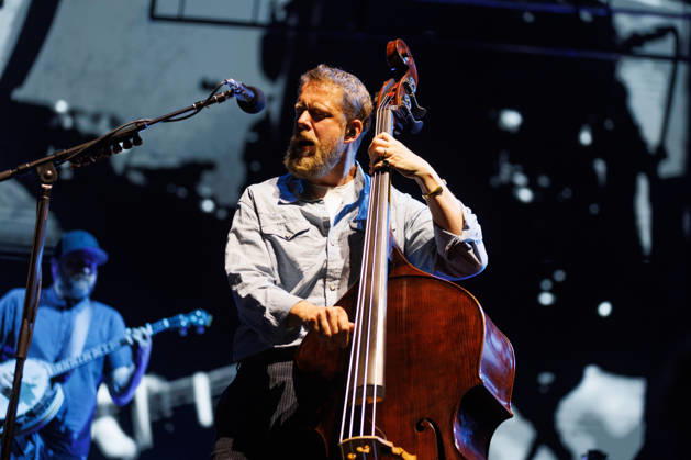 IPA86487496 - Ted Dwane, a member of the band Mumford &amp; Sons, performs as part of the Prizefighter Tour at Rock in Roma on July 7, 2026, at the Ippodromo delle Capannelle in Rome, Italy.  Copyright: xEmanuelaxVertolli LiveMediax xx 86487496