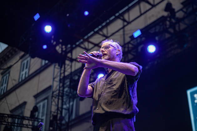 July 7, 2026, Lucca, Toscana, Italy: American singer-songwriter Matt Berninger of the indie-rock band, The National performs live on the stage during the twenty-seventh edition of the Lucca Summer Festival 2026 at Piazza Napoleone. Lucca Italy - ZUMAs197 20260707_aaa_s197_211 Copyright: xCarloxVerganix