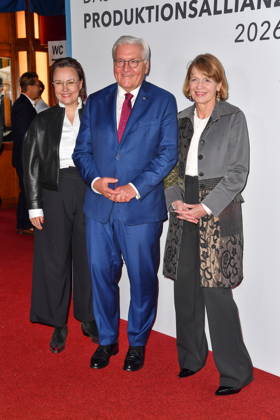 RECORD DATE NOT STATED FEST DER PRODUKTIONSALLIANZ - Berlin Frank-Walter Steinmeier (Bundespräsident) mit Ehefrau Elke Büdenbender beim FEST DER PRODUKTIONSALLIANZ der Allianz Deutscher Produzenten - Film & Fernsehen e.V. (Produktionsallianz) im Tipi am Kanzleramt in Berlin am 07.07.2026 Copyright: xEventpressxBerndtx