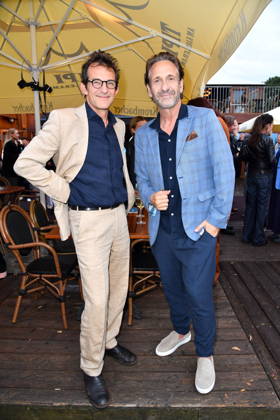 RECORD DATE NOT STATED FEST DER PRODUKTIONSALLIANZ - Berlin Hans-Werner Meyer und Falk Willy Wild beim FEST DER PRODUKTIONSALLIANZ der Allianz Deutscher Produzenten - Film & Fernsehen e.V. (Produktionsallianz) im Tipi am Kanzleramt in Berlin am 07.07.2026 Copyright: xEventpressxBerndtx