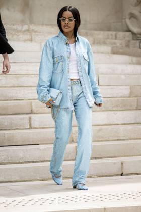 July 7, 2026, Paris, Fra, France: Teyana Taylor arrive at Chanel show during Haute Couture week Paris France - ZUMAv140 20260707_zip_v140_005 Copyright: xReginaxVoroninax