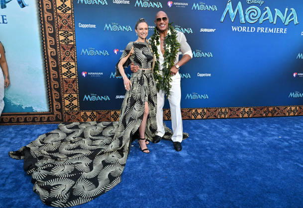 Disney™s ˜Moana™ World Premiere Lauren Hashian and Dwayne Johnson arriving to Disney™s ˜Moana™ World Premiere at Hollywood Bowl on July 07, 2026 in Hollywood, CA. Hollywood Hollywood Bowl California USA Copyright: xLISAxOConnor AFF-USA.comx