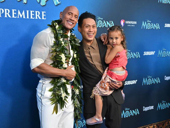 Disney™s ˜Moana™ World Premiere Dwayne Johnson, Jon M. Chu and Ruby Chu arriving to Disney™s ˜Moana™ World Premiere at Hollywood Bowl on July 07, 2026 in Hollywood, CA. Hollywood Hollywood Bowl California USA Copyright: xLISAxOConnor AFF-USA.comx