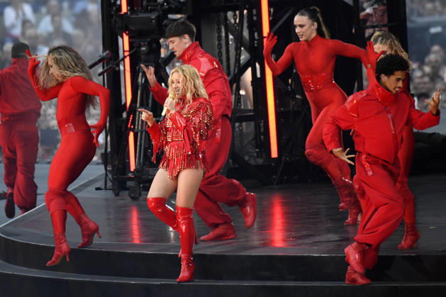 Helene Fischer live bei einem Konzert ihrer 360Â° Stadion Tour in der Heinz von Heiden Arena. Hannover, 07.07.2026 (Hinweis: Verwendung nur redaktionell in Bezug auf das Konzert bzw. die aktuelle Tour)