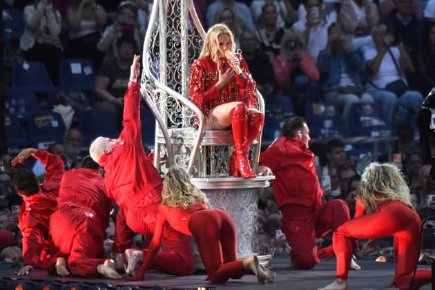 Helene Fischer live bei einem Konzert ihrer 360Â° Stadion Tour in der Heinz von Heiden Arena. Hannover, 07.07.2026 (Hinweis: Verwendung nur redaktionell in Bezug auf das Konzert bzw. die aktuelle Tour)