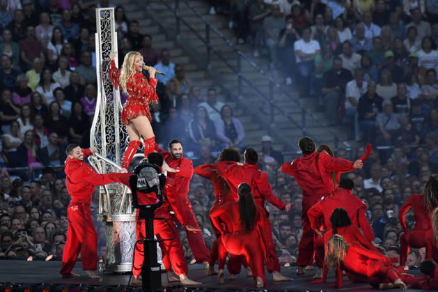 Helene Fischer live bei einem Konzert ihrer 360Â° Stadion Tour in der Heinz von Heiden Arena. Hannover, 07.07.2026 (Hinweis: Verwendung nur redaktionell in Bezug auf das Konzert bzw. die aktuelle Tour)