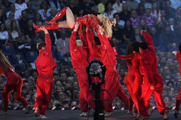 Helene Fischer live bei einem Konzert ihrer 360Â° Stadion Tour in der Heinz von Heiden Arena. Hannover, 07.07.2026 (Hinweis: Verwendung nur redaktionell in Bezug auf das Konzert bzw. die aktuelle Tour)