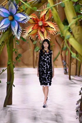 PFW - Chanel Runway A model walks the runway during the Chanel Haute Couture Fall Winter 2026 2027 show as part of Paris Fashion Week on July 07, 2026 in Paris, France. Photo by Franck Castel ABACAPRESS.COM Paris France  Copyright: xCastelxFranck ABACAx