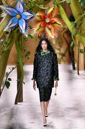 PFW - Chanel Runway A model walks the runway during the Chanel Haute Couture Fall Winter 2026 2027 show as part of Paris Fashion Week on July 07, 2026 in Paris, France. Photo by Franck Castel ABACAPRESS.COM Paris France  Copyright: xCastelxFranck ABACAx