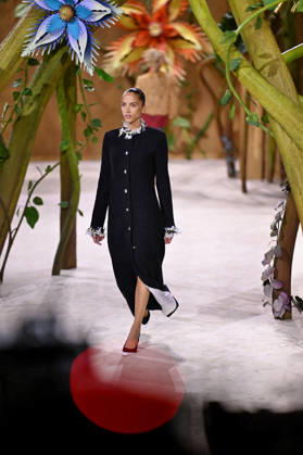 PFW - Chanel Runway A model walks the runway during the Chanel Haute Couture Fall Winter 2026 2027 show as part of Paris Fashion Week on July 07, 2026 in Paris, France. Photo by Franck Castel ABACAPRESS.COM Paris France  Copyright: xCastelxFranck ABACAx