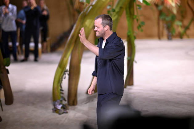PFW - Chanel Runway Fashion designer Matthieu Blazy walks the runway during the Chanel Haute Couture Fall Winter 2026 2027 show as part of Paris Fashion Week on July 07, 2026 in Paris, France. Photo by Franck Castel ABACAPRESS.COM Paris France  Copyright: xCastelxFranck ABACAx