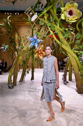PFW - Chanel Runway A model walks the runway during the Chanel Haute Couture Fall Winter 2026 2027 show as part of Paris Fashion Week on July 07, 2026 in Paris, France. Photo by Franck Castel ABACAPRESS.COM Paris France  Copyright: xCastelxFranck ABACAx