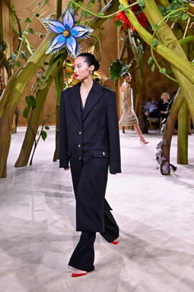 PFW - Chanel Runway A model walks the runway during the Chanel Haute Couture Fall Winter 2026 2027 show as part of Paris Fashion Week on July 07, 2026 in Paris, France. Photo by Franck Castel ABACAPRESS.COM Paris France  Copyright: xCastelxFranck ABACAx