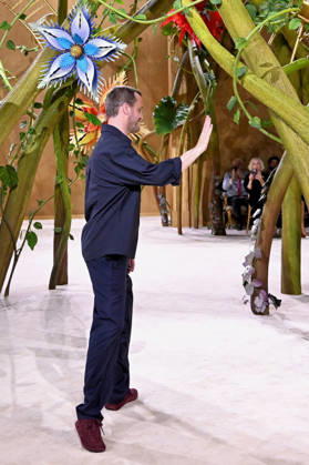 PFW - Chanel Runway Fashion designer Matthieu Blazy walks the runway during the Chanel Haute Couture Fall Winter 2026 2027 show as part of Paris Fashion Week on July 07, 2026 in Paris, France. Photo by Franck Castel ABACAPRESS.COM Paris France  Copyright: xCastelxFranck ABACAx