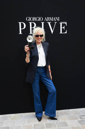 Ellen Von Unwerth at the Giorgio Armani Privé Fall Winter 2026–2027 Haute Couture Collection fashion show during Paris Fashion Week, July 7, 2026 Celebrities at the Giorgio Armani Privé Fall Winter 2026–2027 Haute Couture Collection fashion show during Paris Fashion Week, July 7, 2026, Paris, France  Copyright: xFlorianxLaviellex xBestimagexFlorianxLaviellex xBestimagex
