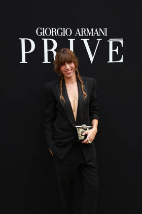 Lou Doillon at the Giorgio Armani Privé Fall Winter 2026–2027 Haute Couture Collection fashion show during Paris Fashion Week, July 7, 2026 Celebrities at the Giorgio Armani Privé Fall Winter 2026–2027 Haute Couture Collection fashion show during Paris Fashion Week, July 7, 2026, Paris, France  Copyright: xFlorianxLaviellex xBestimagexFlorianxLaviellex xBestimagex