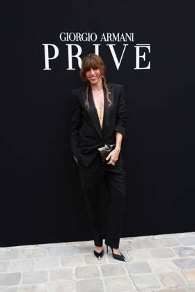 Lou Doillon at the Giorgio Armani Privé Fall Winter 2026–2027 Haute Couture Collection fashion show during Paris Fashion Week, July 7, 2026 Celebrities at the Giorgio Armani Privé Fall Winter 2026–2027 Haute Couture Collection fashion show during Paris Fashion Week, July 7, 2026, Paris, France  Copyright: xFlorianxLaviellex xBestimagexFlorianxLaviellex xBestimagex