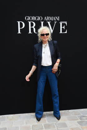 Ellen Von Unwerth at the Giorgio Armani Privé Fall Winter 2026–2027 Haute Couture Collection fashion show during Paris Fashion Week, July 7, 2026 Celebrities at the Giorgio Armani Privé Fall Winter 2026–2027 Haute Couture Collection fashion show during Paris Fashion Week, July 7, 2026, Paris, France  Copyright: xFlorianxLaviellex xBestimagexFlorianxLaviellex xBestimagex