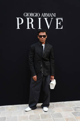 Nicky Campbell at the Giorgio Armani Privé Fall Winter 2026–2027 Haute Couture Collection fashion show during Paris Fashion Week, July 7, 2026 Celebrities at the Giorgio Armani Privé Fall Winter 2026–2027 Haute Couture Collection fashion show during Paris Fashion Week, July 7, 2026, Paris, France  Copyright: xFlorianxLaviellex xBestimagexFlorianxLaviellex xBestimagex