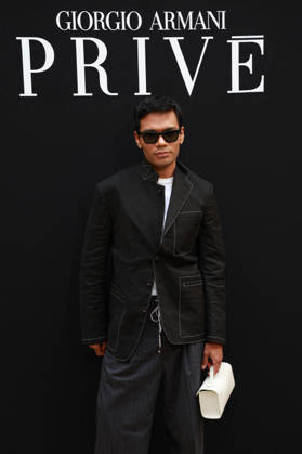 Nicky Campbell at the Giorgio Armani Privé Fall Winter 2026–2027 Haute Couture Collection fashion show during Paris Fashion Week, July 7, 2026 Celebrities at the Giorgio Armani Privé Fall Winter 2026–2027 Haute Couture Collection fashion show during Paris Fashion Week, July 7, 2026, Paris, France  Copyright: xFlorianxLaviellex xBestimagexFlorianxLaviellex xBestimagex