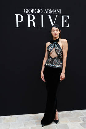Ana Rujas at the Giorgio Armani Privé Fall Winter 2026–2027 Haute Couture Collection fashion show during Paris Fashion Week, July 7, 2026 Celebrities at the Giorgio Armani Privé Fall Winter 2026–2027 Haute Couture Collection fashion show during Paris Fashion Week, July 7, 2026, Paris, France  Copyright: xFlorianxLaviellex xBestimagexFlorianxLaviellex xBestimagex