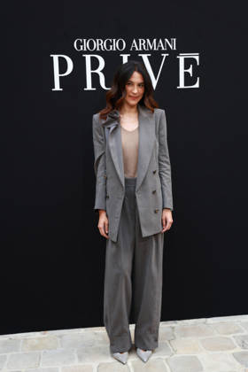 Carolina Cavalli at the Giorgio Armani Privé Fall Winter 2026–2027 Haute Couture Collection fashion show during Paris Fashion Week, July 7, 2026 Celebrities at the Giorgio Armani Privé Fall Winter 2026–2027 Haute Couture Collection fashion show during Paris Fashion Week, July 7, 2026, Paris, France  Copyright: xFlorianxLaviellex xBestimagexFlorianxLaviellex xBestimagex