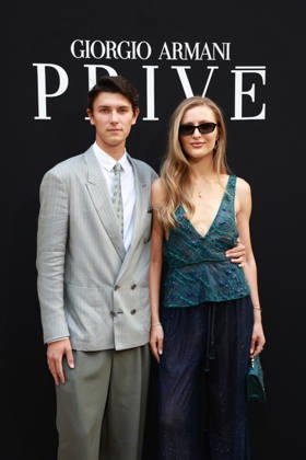 Count Nikolai and Benedikte Throustrup at the Giorgio Armani Privé Fall Winter 2026–2027 Haute Couture Collection fashion show during Paris Fashion Week, July 7, 2026 Celebrities at the Giorgio Armani Privé Fall Winter 2026–2027 Haute Couture Collection fashion show during Paris Fashion Week, July 7, 2026, Paris, France  Copyright: xFlorianxLaviellex xBestimagexFlorianxLaviellex xBestimagex