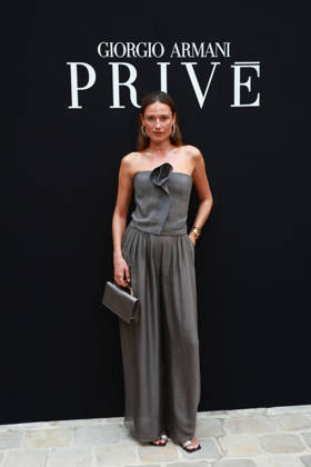 Cate Underwood at the Giorgio Armani Privé Fall Winter 2026–2027 Haute Couture Collection fashion show during Paris Fashion Week, July 7, 2026 Celebrities at the Giorgio Armani Privé Fall Winter 2026–2027 Haute Couture Collection fashion show during Paris Fashion Week, July 7, 2026, Paris, France  Copyright: xFlorianxLaviellex xBestimagexFlorianxLaviellex xBestimagex