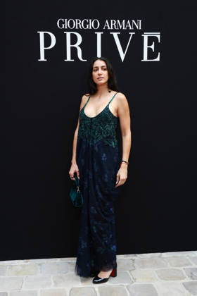 Amanda Charchian at the Giorgio Armani Privé Fall Winter 2026–2027 Haute Couture Collection fashion show during Paris Fashion Week, July 7, 2026 Celebrities at the Giorgio Armani Privé Fall Winter 2026–2027 Haute Couture Collection fashion show during Paris Fashion Week, July 7, 2026, Paris, France  Copyright: xFlorianxLaviellex xBestimagexFlorianxLaviellex xBestimagex