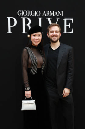 Guest at the Giorgio Armani Privé Fall Winter 2026–2027 Haute Couture Collection fashion show during Paris Fashion Week, July 7, 2026 Celebrities at the Giorgio Armani Privé Fall Winter 2026–2027 Haute Couture Collection fashion show during Paris Fashion Week on July 7, 2026, in Paris, France  Copyright: xFlorianxLaviellex xBestimagexFlorianxLaviellex xBestimagex