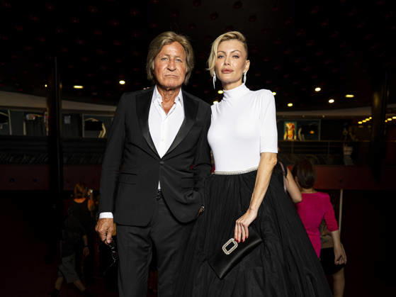 Mohamed Hadid and his partner Keni Silva at the Stéphane Rolland Fall Winter 2026–2027 Haute Couture Collection fashion show during Paris Fashion Week, July 7, 2026 Pierre Perusseau Bestimage Celebrities at the Stéphane Rolland Fall Winter 2026–2027 Haute Couture Collection fashion show during Paris Fashion Week, July 7, 2026, Paris, France  Copyright: xPierrexPerusseaux xBestimagexPierrexPerusseaux xBestimagex