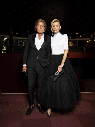Mohamed Hadid and his partner Keni Silva at the Stéphane Rolland Fall Winter 2026–2027 Haute Couture Collection fashion show during Paris Fashion Week, July 7, 2026 Pierre Perusseau Bestimage Celebrities at the Stéphane Rolland Fall Winter 2026–2027 Haute Couture Collection fashion show during Paris Fashion Week, July 7, 2026, Paris, France  Copyright: xPierrexPerusseaux xBestimagexPierrexPerusseaux xBestimagex