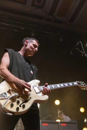 The Maccabees , performs live, at o2 City Hall, Newcastle, on 7 July 2026 Hugo White of The Maccabees , performs live, at o2 City Hall, Newcastle, on 7 July 2026, Credit:David Wala Avalon Tyne & Wear, Newcastle Copyright: xDavidxWalax xAvalonx 1115121131