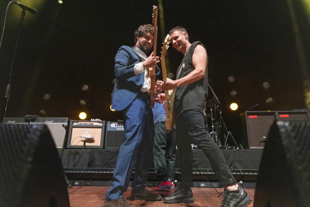 The Maccabees , performs live, at o2 City Hall, Newcastle, on 7 July 2026 Felix White and Hugo White of The Maccabees , performs live, at o2 City Hall, Newcastle, on 7 July 2026, Credit:David Wala Avalon Tyne & Wear, Newcastle Copyright: xDavidxWalax xAvalonx 1115121355