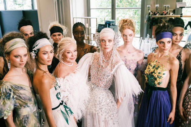 Yulia Saparniyazovan, Tanya Dziahileva Paris Fashion Week HC AW26 Yanina Couture 458030 July 7, 2026  Copyright: xJean-BaptistexSoulliatx xStarfacex STAR_458030_021