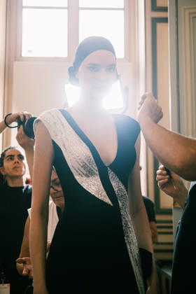 Astrid Voss Paris Fashion Week HC AW26 Georges Chakra 458030 July 7, 2026  Copyright: xJean-BaptistexSoulliatx xStarfacex STAR_458030_033