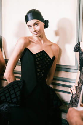 Marylou Moll Paris Fashion Week HC AW26 Georges Chakra 458030 July 7, 2026  Copyright: xJean-BaptistexSoulliatx xStarfacex STAR_458030_039