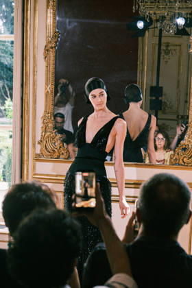 Marylou Moll Paris Fashion Week HC AW26 Georges Chakra 458030 July 7, 2026  Copyright: xJean-BaptistexSoulliatx xStarfacex STAR_458030_046