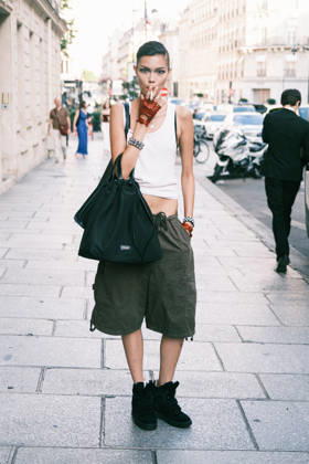Heather Diamond Strongarm Paris Fashion Week HC AW26 Armani 458030 July 7, 2026  Copyright: xJean-BaptistexSoulliatx xStarfacex STAR_458030_073